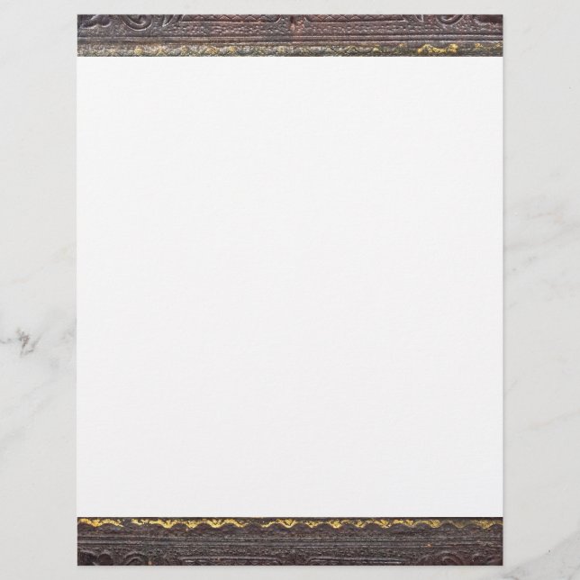 Falln Ancient Leather Book Custom Letterhead (Front)