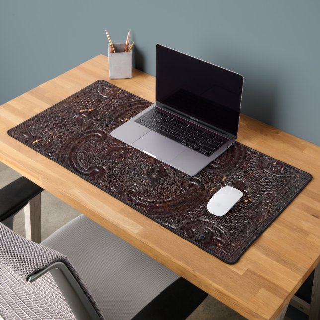 Falln Ancient Leather Book Desk Mat (Office 2)