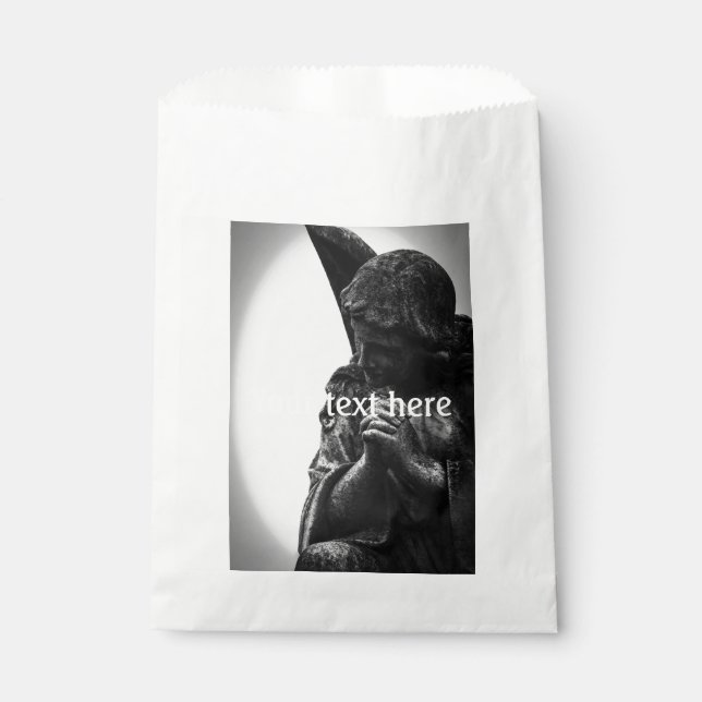 Falln Angel in Prayer Favour Bags (Front)