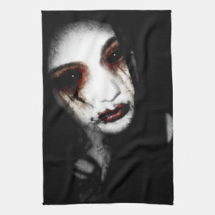 Falln Angel of Loss Tea Towel