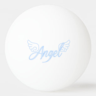 Falln Angel With Wings Ping Pong Ball