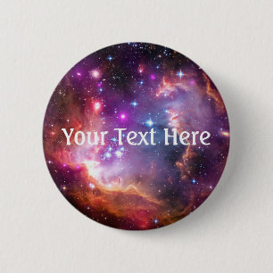 Falln Angelic Galaxy 6 Cm Round Badge