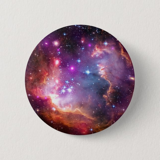 Falln Angelic Galaxy 6 Cm Round Badge (Front)