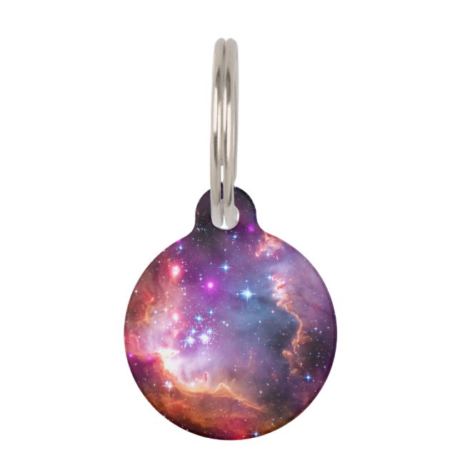 Falln Angelic Galaxy Pet Tag (Front)