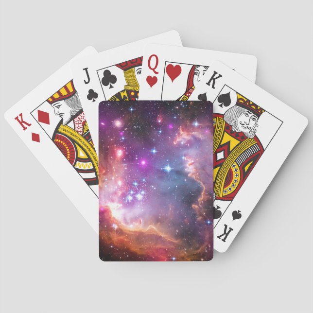 Falln Angelic Galaxy Playing Cards (Back)