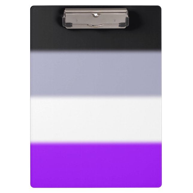 Falln Asexual Pride Flag Clipboard (Front)