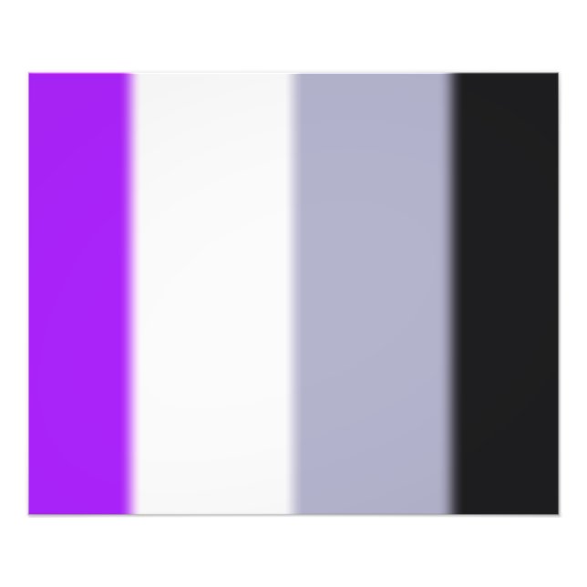 Falln Asexual Pride Flag Photo Print (Front)
