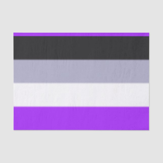 Falln Asexual Pride Flag Tissue Paper (Front)