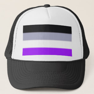 Falln Asexual Pride Flag Trucker Hat
