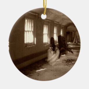 Falln Asylum Angel Ceramic Tree Decoration