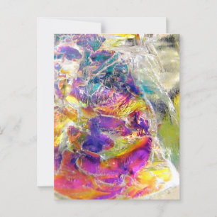 Falln Aura Crystal Postcard