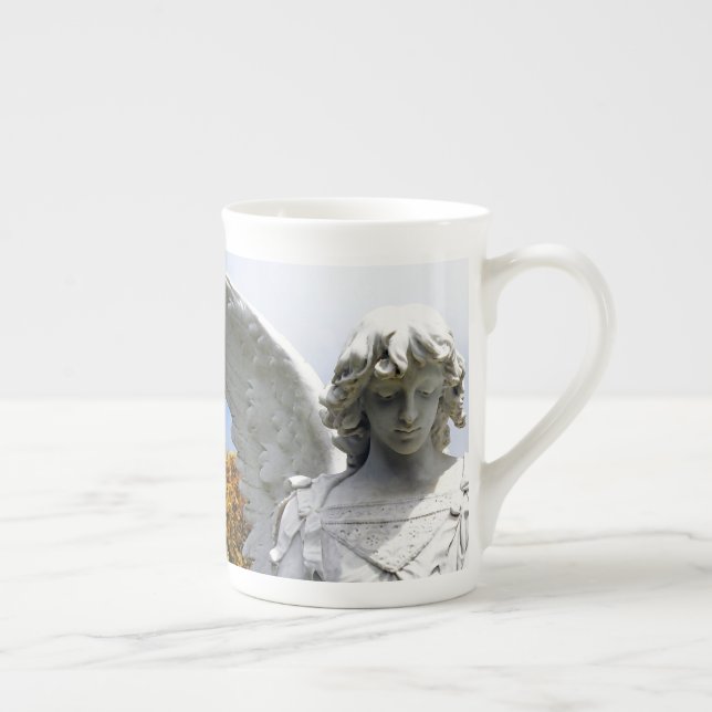 Falln Autumn Angel Bone China Mug (Right)