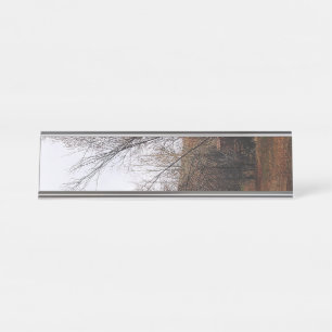 Falln Bannack Overgrowth Desk Name Plate