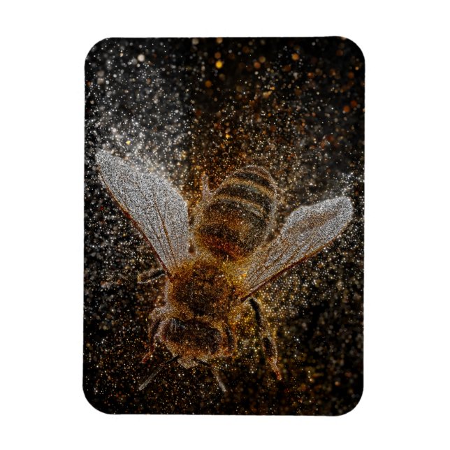 Falln Bees Are Magic Magnet (Vertical)