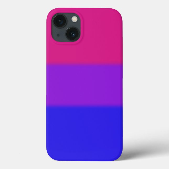 Falln Bisexual Pride Flag Case-Mate iPhone Case (Back)