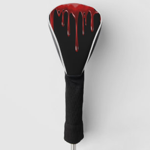 Falln Blood Drips Black Golf Head Cover