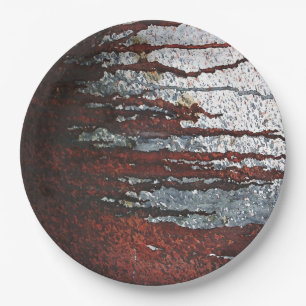Falln Bloody Rust Drips Paper Plate