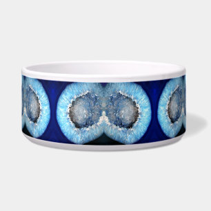 Falln Blue Crystal Geode