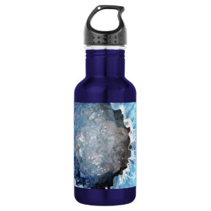 Falln Blue Crystal Geode 532 Ml Water Bottle