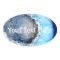 Falln Blue Crystal Geode