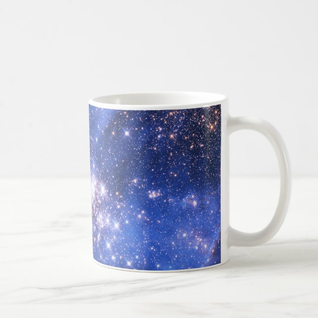 Falln Blue Embrionic Stars Coffee Mug (Right)