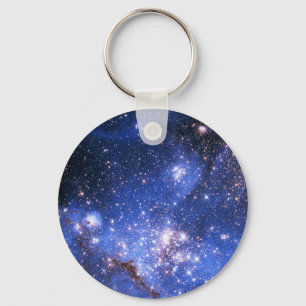 Falln Blue Embrionic Stars Key Ring