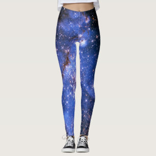 Falln Blue Embrionic Stars Leggings