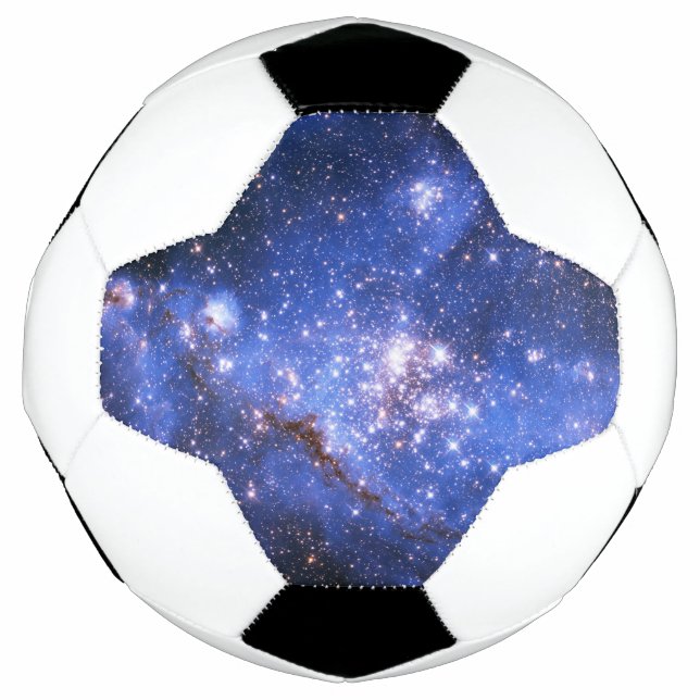 Falln Blue Embrionic Stars Soccer Ball (Front)