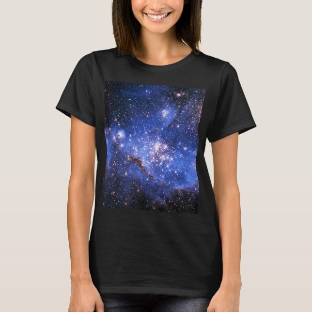 Falln Blue Embrionic Stars T-Shirt (Front)