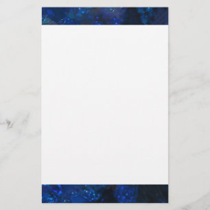 Falln Blue Glass Bubbles Stationery