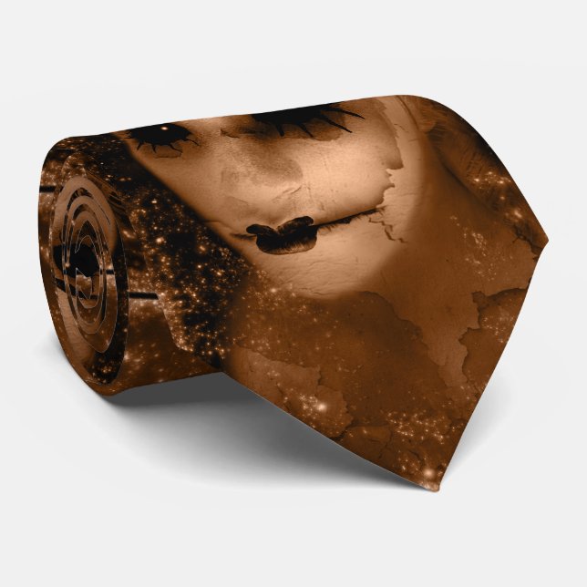 Falln Broken Pierrot Tie (Rolled)