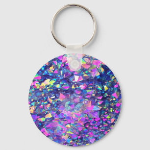 Falln Bubble Crystals Key Ring