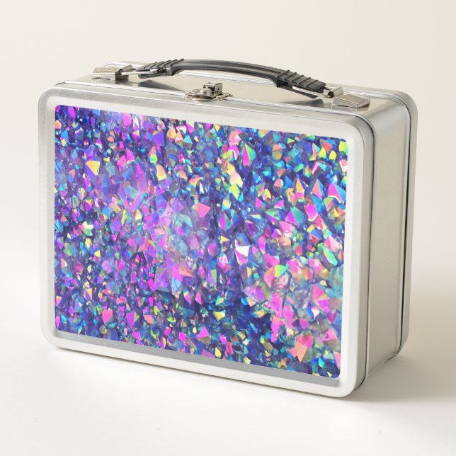 Falln Bubble Crystals Metal Lunch Box (Front)