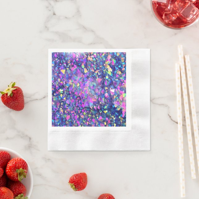 Falln Bubble Crystals Napkin (Insitu)