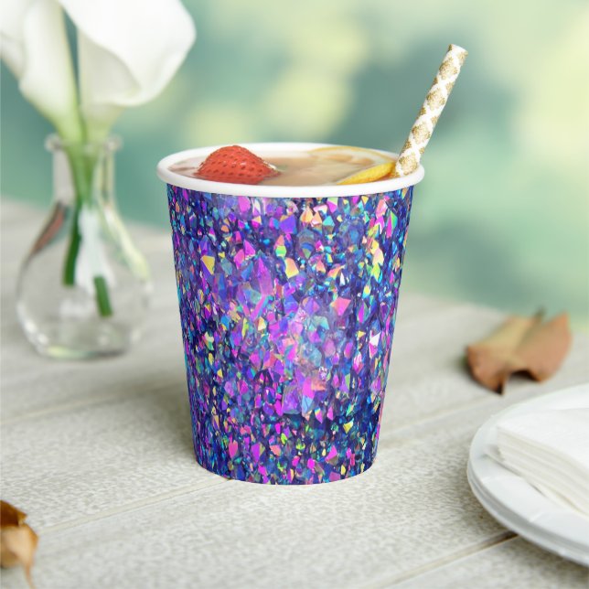 Falln Bubble Crystals Paper Cups (Insitu)