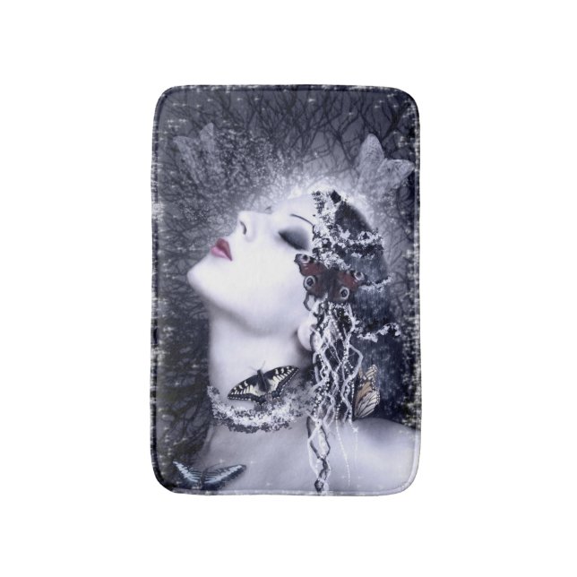 Falln Butterfly Bath Mat (Front Vertical)