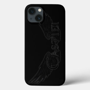 Falln Castiel With Wings Black iPhone 13 Case