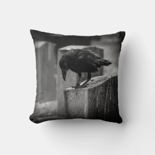 Falln Cemetery Crow Cushion