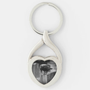 Falln Cemetery Crow Key Ring