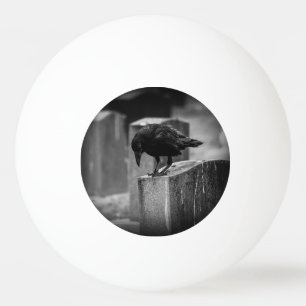 Falln Cemetery Crow Ping Pong Ball