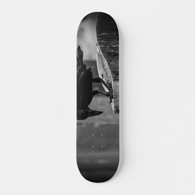 Falln Cemetery Crow Skateboard (Front)