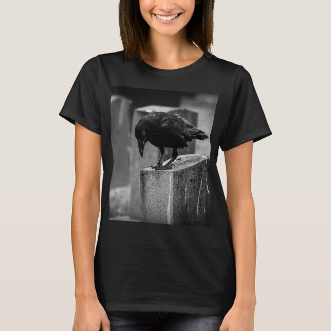 Falln Cemetery Crow T-Shirt (Front)