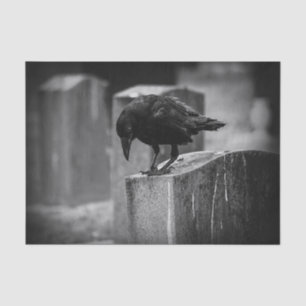 Falln Cemetery Crow Tissue Paper