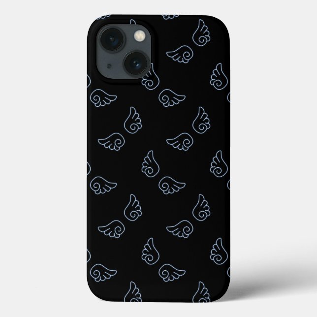 Falln Chibi Angel Wings Case-Mate iPhone Case (Back)