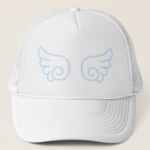 Falln Chibi Angel Wings Trucker Hat