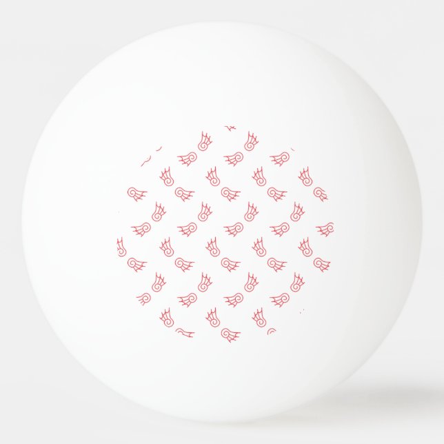 Falln Chibi Demon Wings Ping Pong Ball (Front)