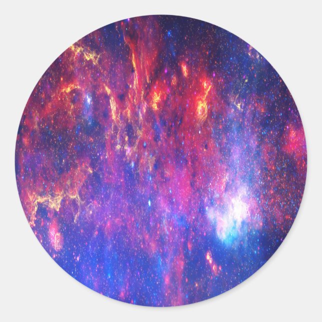 Falln Core of the Milkyway Classic Round Sticker (Front)