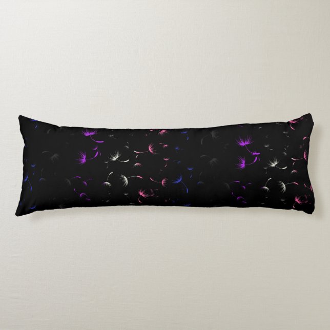Falln Dandelion Seeds Genderfluid Pride Body Cushion (Front)