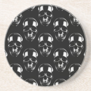 Falln Dark Skulls Coaster