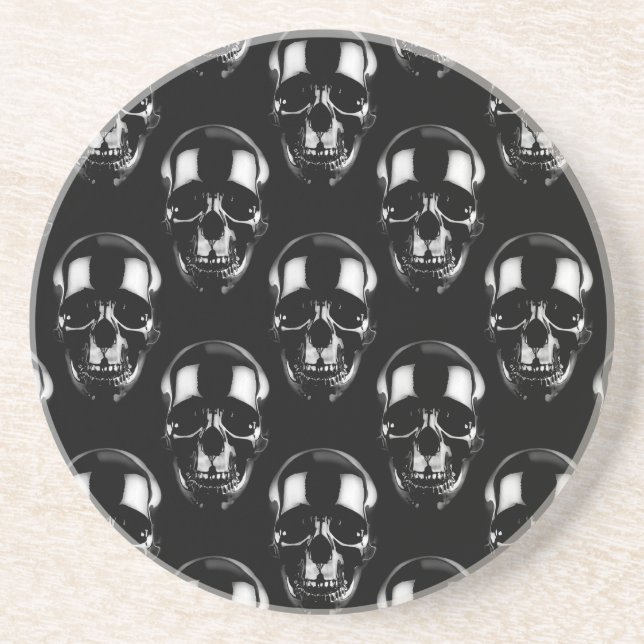 Falln Dark Skulls Coaster (Front)
